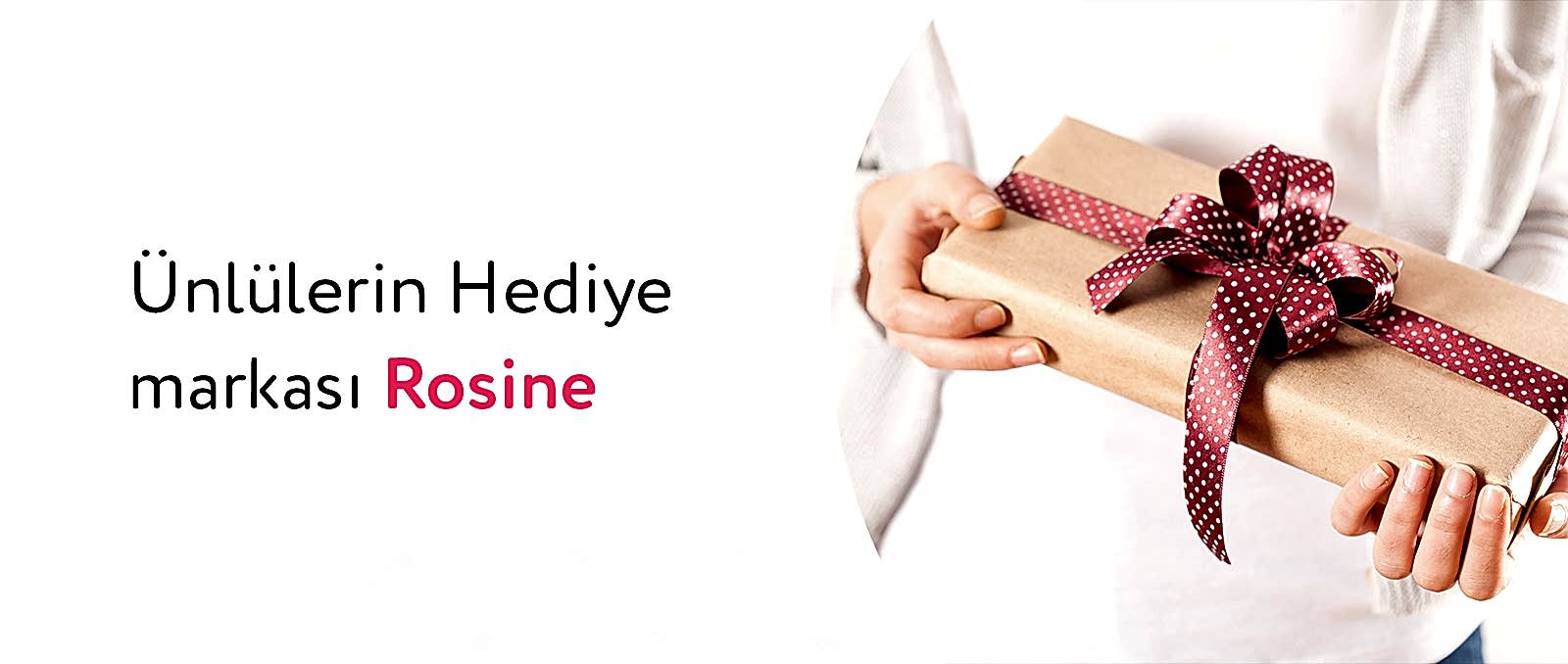 Ünlülerin hediye markası Rosine